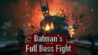 Batmans Full Boss Fight Suicide Squad Kill The Justice League [upl. by Yeleen]