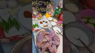 KFC broast recipe broast recipe recipe vlog home minivlog [upl. by Leopoldeen]