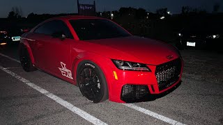 Built Audi TTRS vs Turbo Hayabusa [upl. by Rafaelia]