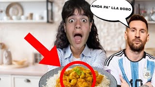 LE COCINO ARROZ CON POLLO AL CURRY A MESSI Y PASA ESTO  RISSOTT [upl. by Ahseyn]