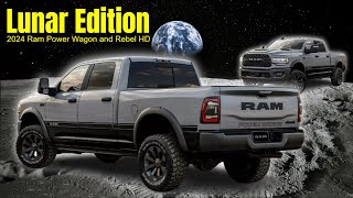 News  2024 Ram Power Wagon and Rebel HD Lunar Editions [upl. by Dempstor181]