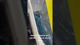 Come to sea Venetian plaster art [upl. by Selim763]