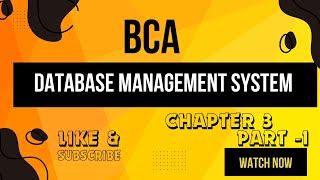 Introduction to Database Management Systems DBMS BCA  DATABASE INTEGRITY AND NORMALIZATION Part1 [upl. by Judye]