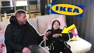 NAJA KOMMER TIL SKADE I IKEA [upl. by Severson]