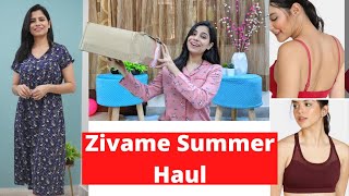 Zivame Summer Haul Apr2021 l Dream Simple [upl. by Nrublim828]