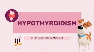 Hypothyroidism in pets  قصور الغدة الدرقية [upl. by Atirahc]