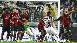 Juventus  Milan 32 06102013 7a Andata Serie A Ampia Sintesi [upl. by Ausoj179]