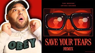 The Weeknd amp Ariana Grande  Save Your Tears Remix REACTION [upl. by Eelloh]