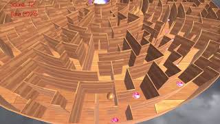 Maze Ball 3d  UWP XBOX Unity Azure Game [upl. by Flosi]