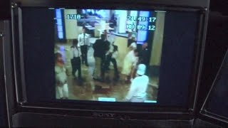 Hotel Security Roughs Up Guests Caught on Camera [upl. by Llenahc]