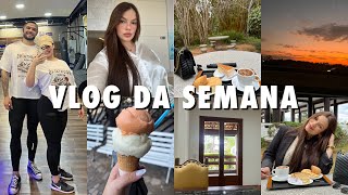 VLOG DA SEMANA  Rotina templo budista receita mingau protéico higiene do sono vlog [upl. by Asare393]