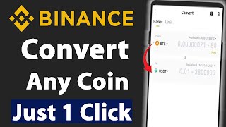 Binance me Coin Convert kaise kare  How to Swap Coins on Binance  How to Convert Crypto on Binance [upl. by Cahan]