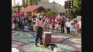 Aztec Dancers from Danza Mexica Cuauhtemoc at Ojai Day 2009 [upl. by Onitrof945]