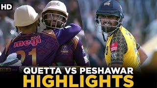 Highlights  Exhibition Match  Quetta Gladiators vs Peshawar Zalmi  HBL PSL  MI2A [upl. by Oad]