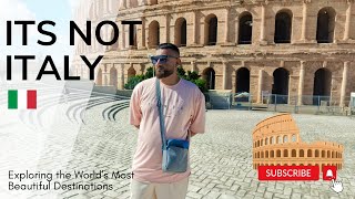 This is Tunisia NOT Rome El Jem Amphitheatre  Tunis Trip  Travel Vlog  Eps 5 [upl. by Luelle]