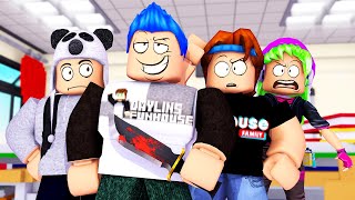 I CANT BELIEVE HE DID THIS Roblox MURDER MYSTERY 2 Family Gameplay [upl. by Mas904]