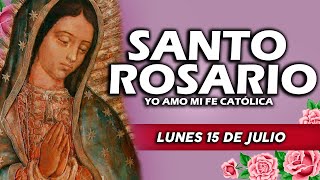 ❤️SANTO ROSARIO DE HOY LUNES 15 DE JULIO DE 2024🌷Rosario a la Virgen María🌹Yo Amo❤️Mi Fe Católica [upl. by Alaikim591]