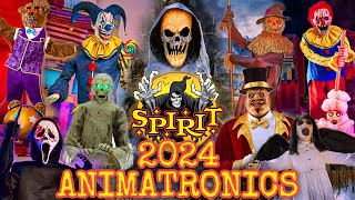 Spirit Halloween 2024 ANIMATRONICS in ACTION [upl. by Toombs]