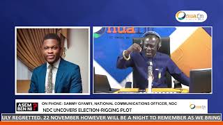 Sammy Gyamfi National Com Officer NDC speaks about NDCs motive behind todays press conference [upl. by Bluefarb]