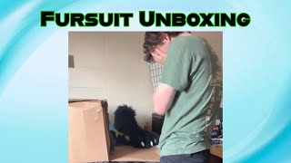 Fursuit Unboxing Blaine the Australian Shepherd [upl. by Fillender]