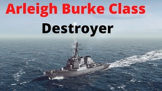 Arleigh Burke Class Destroyer Gameplay  Cold Waters Dotmod [upl. by Ayar251]