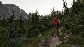 the approach to Gannett Peak  hiking fast [upl. by Courtund]