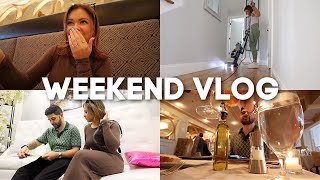 VLOG wedding floral meeting deep spring cleaning workouts date night hilarious family easter😎 [upl. by Modestia]