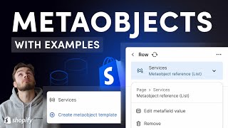 Shopify Metaobjects Tutorial  What they are amp ways to use them [upl. by Annayoj]