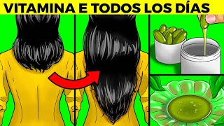 Usa Vitamina E para DUPLICAR EL CRECIMIENTO DE TU CABELLO fortalecerlo y mira como aplicarlo [upl. by Redman]