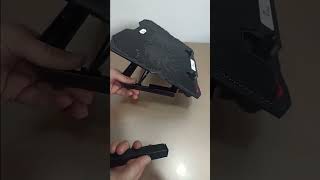 Techie 2in1Laptop Stand Plus Cooling Pad shorts unboxing laptopstand coolingpad [upl. by Bamby127]