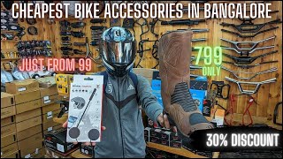 JC Road best bike accessories  JC Road Bangalore Bike World KannadaBikeModsBangaloreKannadavlogs [upl. by Eseryt]