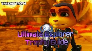 Ratchet amp Clank PS4  All 28 Gold Bolt Locations  Ultimate Explorer Trophy Guide [upl. by Neerak]