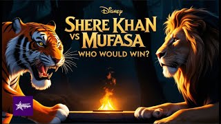 SHERE KHAN VS MUFASA  WHO WOULD WIN  sherekhan mufasa lionking thelionking disney [upl. by Niattirb697]