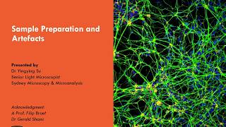 Intro to Light Microscopy 4 Sample Preparation and Artefacts [upl. by Chapa380]