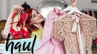 Haul primavara 2019  Dantela volane si imprimeuri florale ♥ [upl. by Doug323]