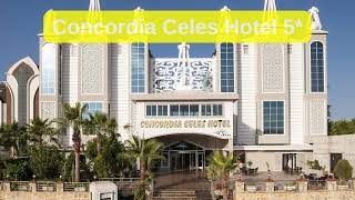 Concordia Celes Hotel  Okurcalar Alanya  Окурджалар Аланія Туреччина [upl. by Ennaecarg]