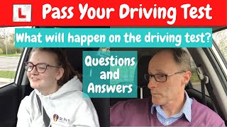 What will happen on your driving test Questions and answers [upl. by Eire878]