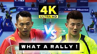 4K50FPS Lin Dan vs Chen Long  2016 China Badminton Super League Highlights [upl. by Gustaf]