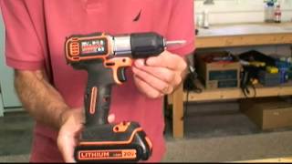 BlackDecker 20V Cordless Drill Driver Review [upl. by Halyak]