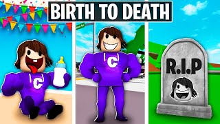 BIRTH to ADULT to DEATH in Roblox [upl. by Siuluj712]