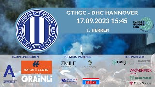 2 BL HERREN  GTHGC  DHC HANNOVER 17092023 [upl. by Gluck]