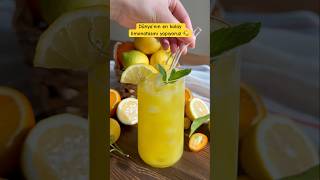 Ev Yapımı Limonata limonatatarifi limon icecek içecektarifleri içecek tarif [upl. by Eedyah]