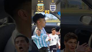 VUELTA AL CANAL ARGENTINA VS INGLATERRA sports futbol football argentina messi fyp [upl. by Hudnut]