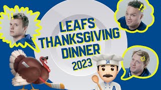 The Perfect Toronto Maple Leafs Thanksgiving Dinner 😅 [upl. by Lyrrehs]