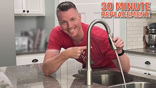 How to Replace a Kitchen Faucet in 30 Minutes [upl. by Oswald565]