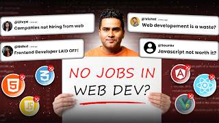 Is Web Development NOT for Beginners  No Jobs in Web Development in 2024 [upl. by Heinrich]