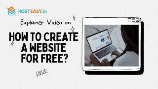 Create Your Free Website in Minutes with Hosteasy 🚀💻  StepbyStep Guide [upl. by Rabbaj578]