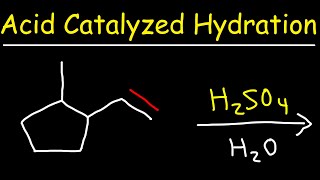 Alkene  H2SO4  H2O [upl. by Lumbard]