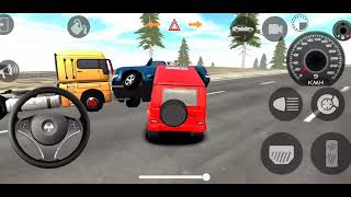 Red Mercedes G Wagon Car In Crash 🥵 Indian Cars Simulator [upl. by Sweet]