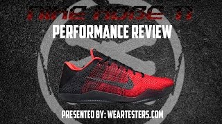 Nike Kobe XI 11 Elite  Performance Review [upl. by Ahsertal]